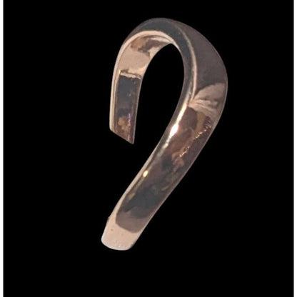 Chic Elegant Rose Gold Tone Abstract Ring Size 7