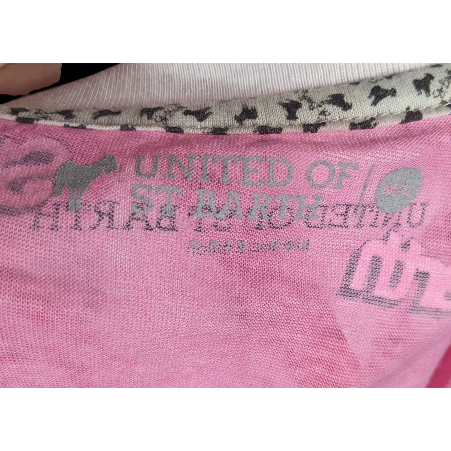 St. Barth Limited Edition Cropped Pink Oversized Tank Top