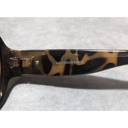 Liz Cialborne Rhinestone Tortoise Sunglasses