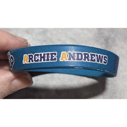 Retro Comic Archie Andrews Bioworld Blue Rubber Wristband Bracelet
