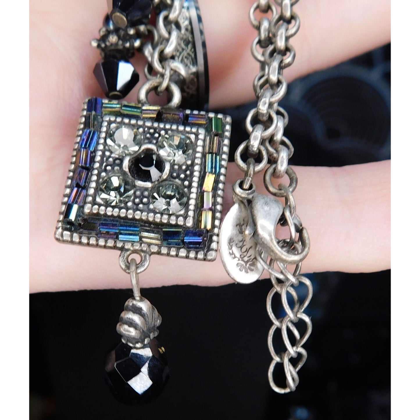 Premier Designs Aurora Borealis Pendant Necklace