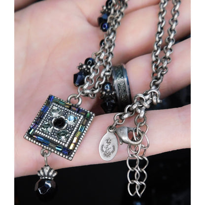 Premier Designs Aurora Borealis Pendant Necklace