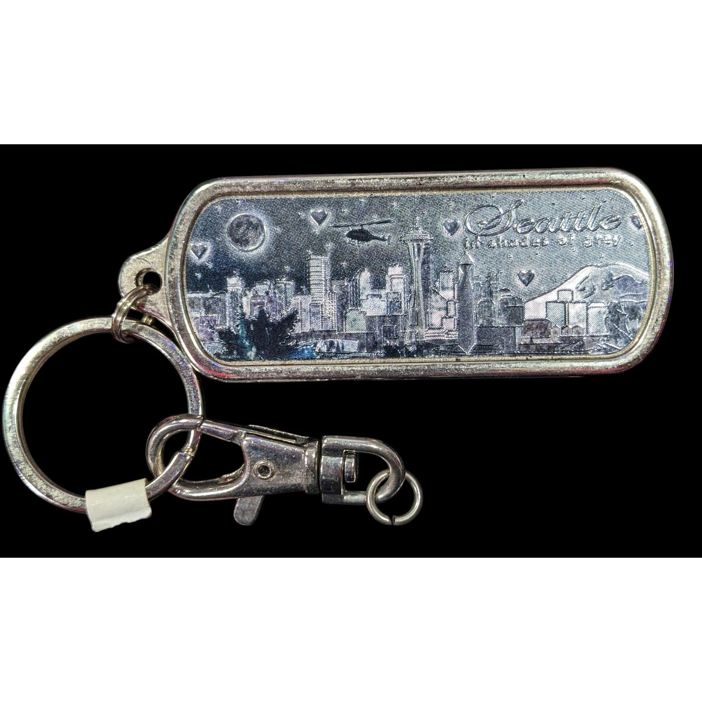 Seattle Shades Of Grey Souvenir Metal Keychain