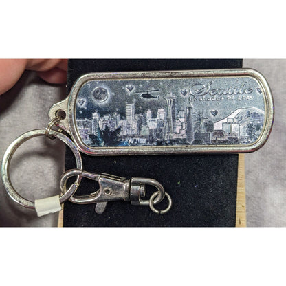 Seattle Shades Of Grey Souvenir Metal Keychain