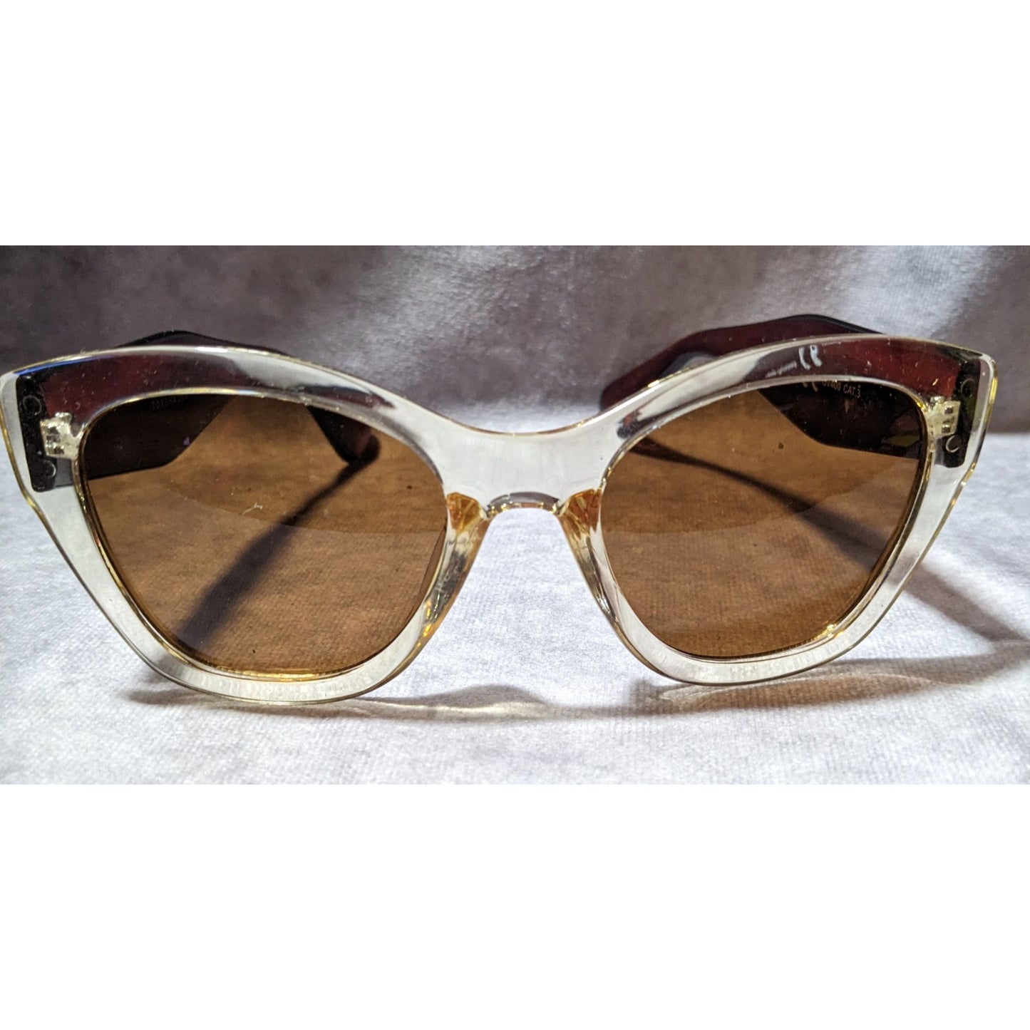 Toyshades Retro Cateye Earth Tone Sunglasses