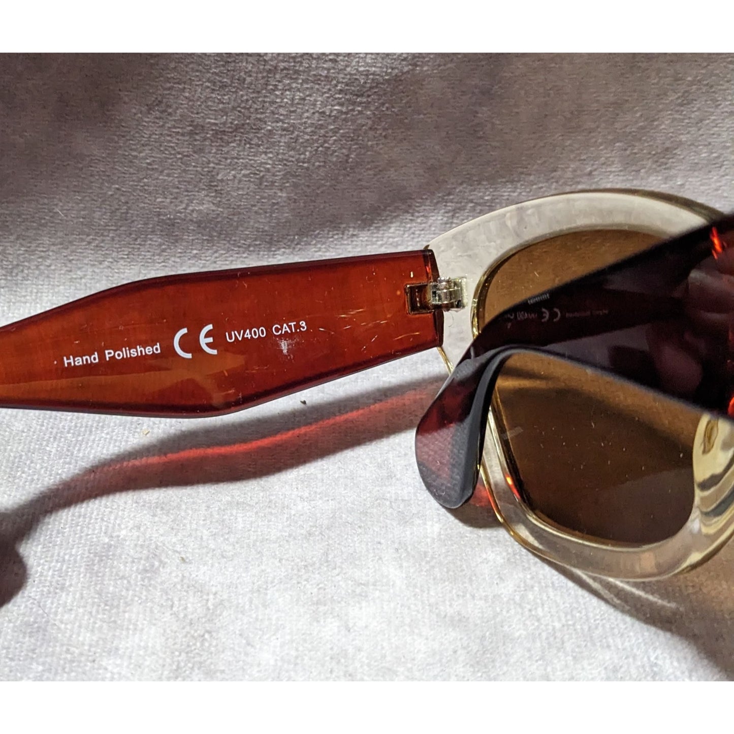 Toyshades Retro Cateye Earth Tone Sunglasses