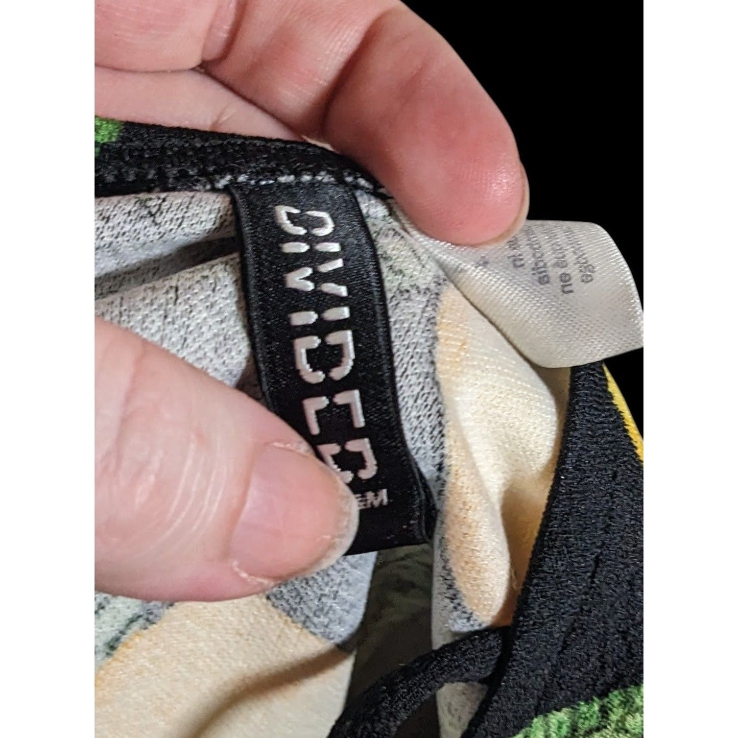 Divided by H&M Summery Black And Yellow Lemon Dress