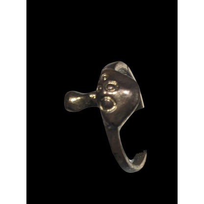 Fairycore Antiqued Bronze Tone Mushroom Ring Size 7