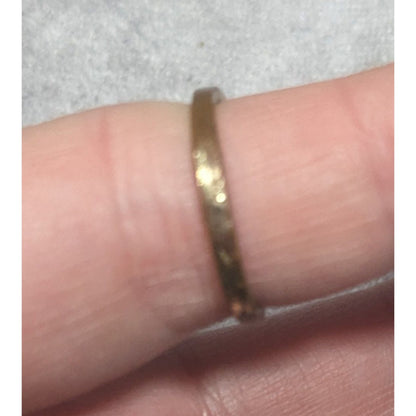 Fairycore Antiqued Bronze Tone Mushroom Ring Size 7