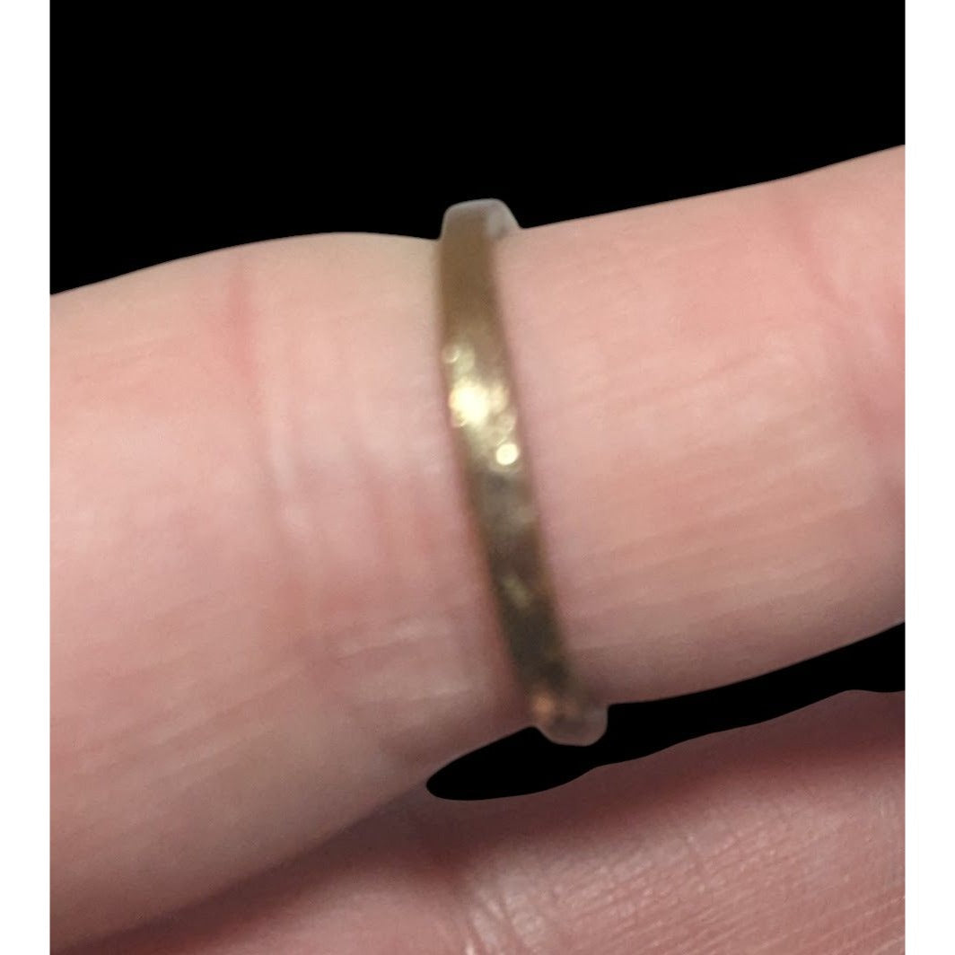 Fairycore Antiqued Bronze Tone Mushroom Ring Size 7