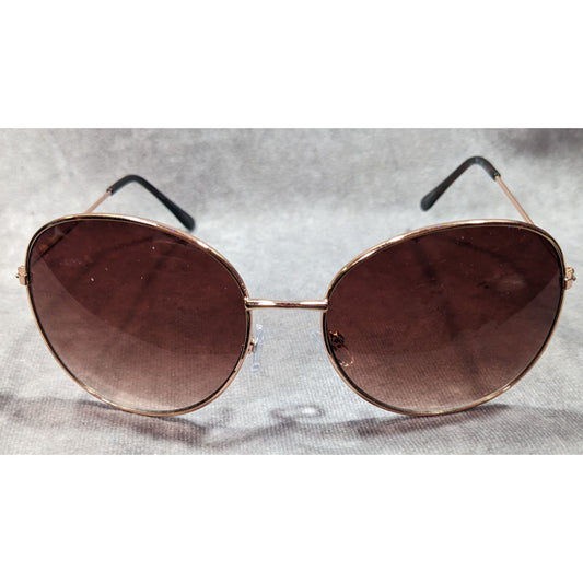 Oscar De La Renta Retro Gold Tone And Tortoise Sunglasses Model 3055