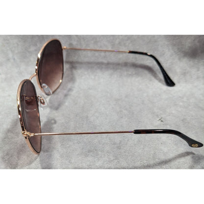 Oscar De La Renta Retro Gold Tone And Tortoise Sunglasses Model 3055