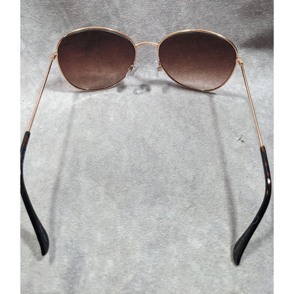 Oscar De La Renta Retro Gold Tone And Tortoise Sunglasses Model 3055