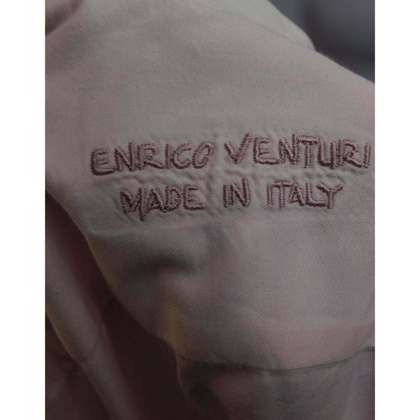 Enrico Venturi Pink Button Down  Shirt