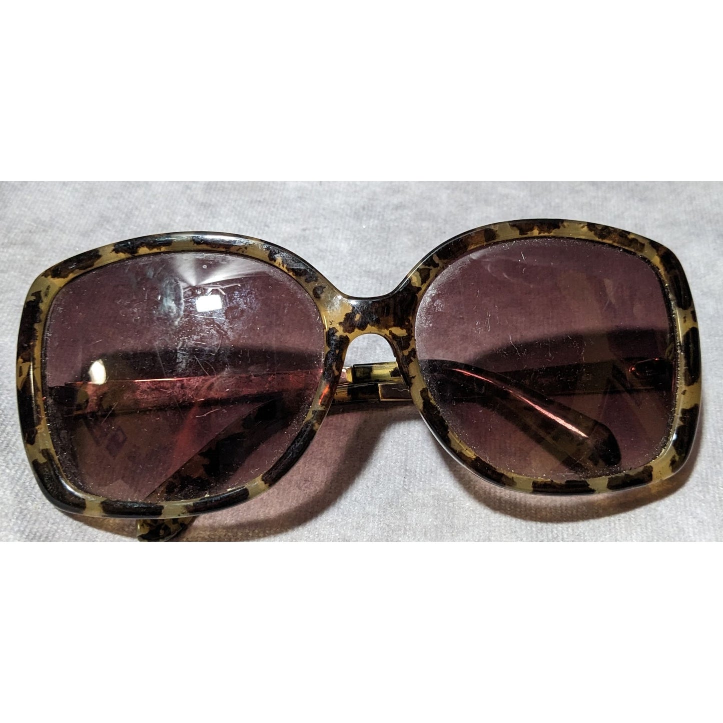 Kate Spade New York Margita Tortoise Oversized Sunglasses