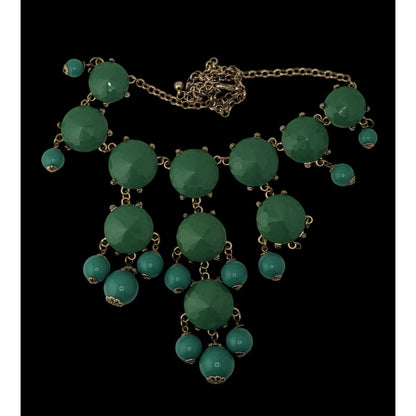 Y2K Bubble Bib Statement Necklace
