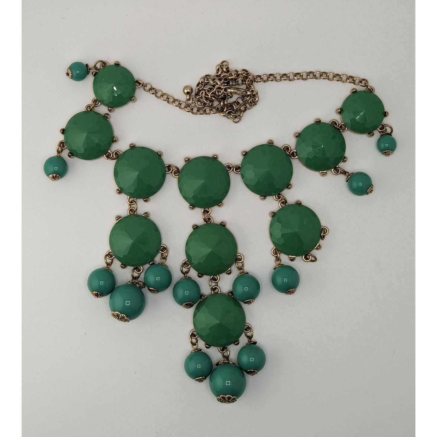 Y2K Bubble Bib Statement Necklace