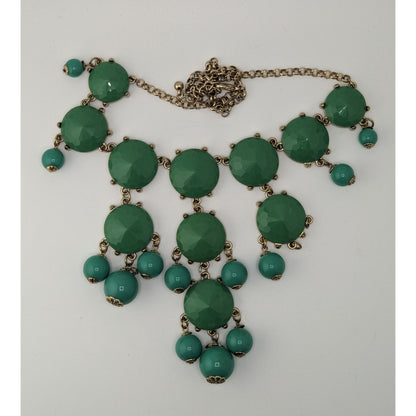 Y2K Bubble Bib Statement Necklace