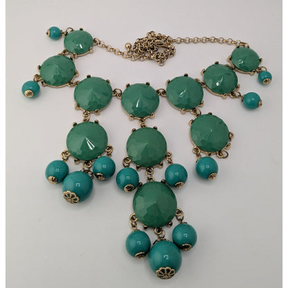 Y2K Bubble Bib Statement Necklace