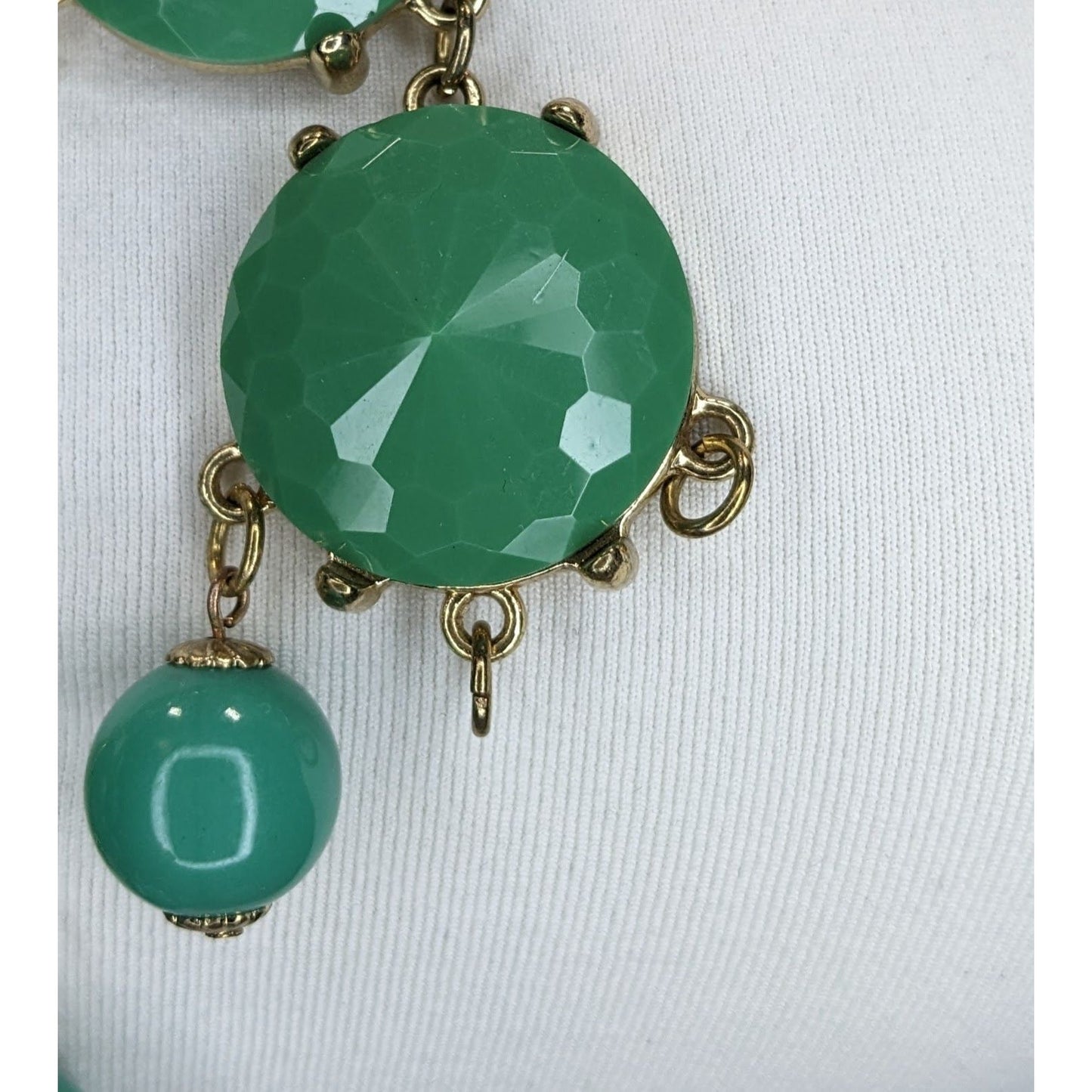 Y2K Bubble Bib Statement Necklace