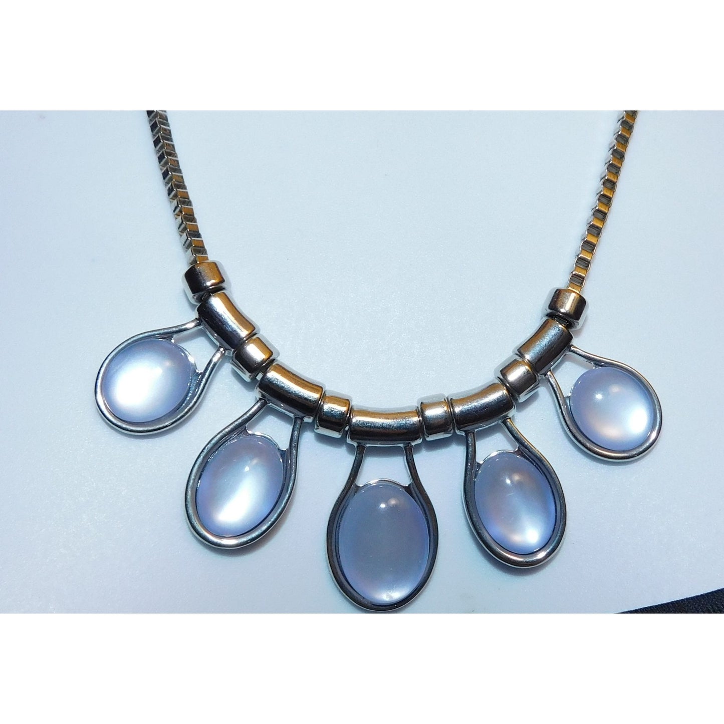 Fairycore Moonglow Light Purple Graduated Necklace