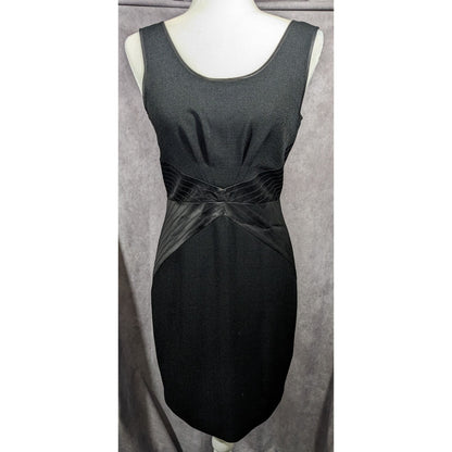 Rachel Zoe Preppy Goth Sleeveless Little Black Dress Size 6
