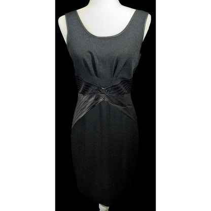 Rachel Zoe Preppy Goth Sleeveless Little Black Dress Size 6