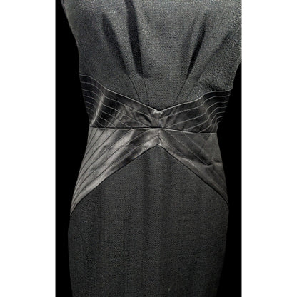 Rachel Zoe Preppy Goth Sleeveless Little Black Dress Size 6