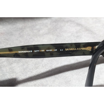 Banana Republic Black And Tortoise Margeaux Sunglasses