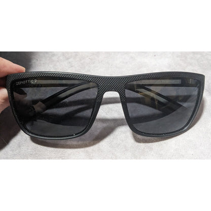 Zenottic Textured Classic Black Sunglasses