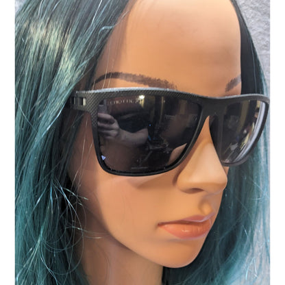 Zenottic Textured Classic Black Sunglasses