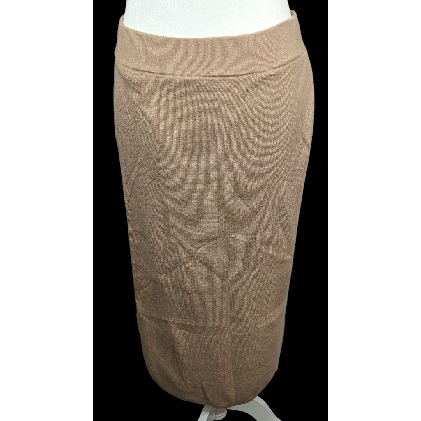 Banana Republic Tan Wrap Sweater Midi Skirt