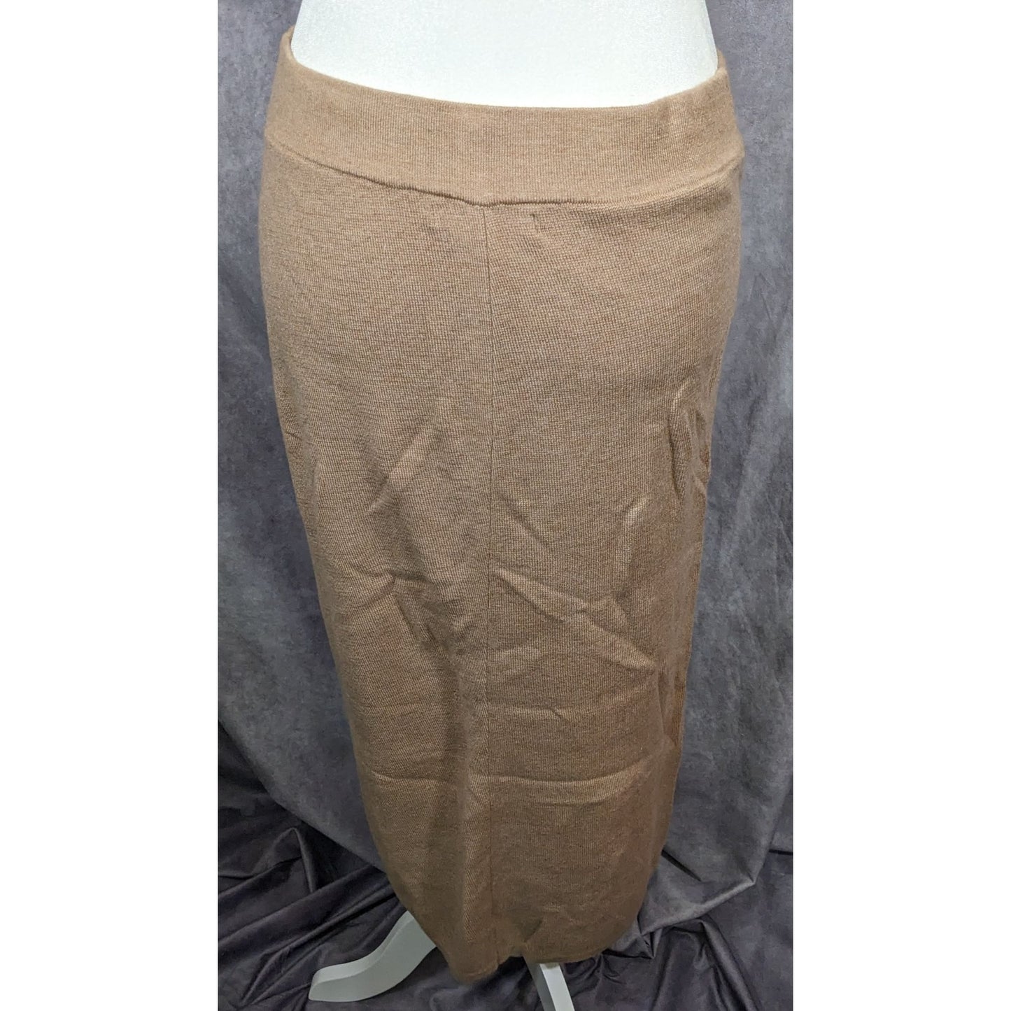 Banana Republic Tan Wrap Sweater Midi Skirt