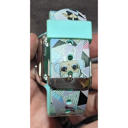 Y2K Kidcore LOL Surprise Watch Pastel Character Print Square Face