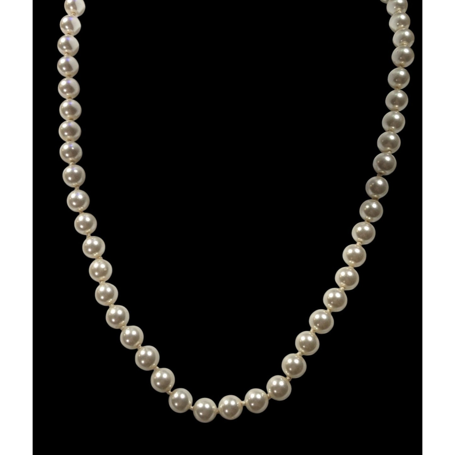 Elegant Classic Faux Pearl Beaded Neckalce