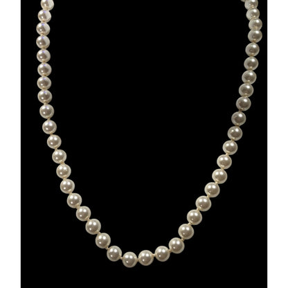 Elegant Classic Faux Pearl Beaded Neckalce