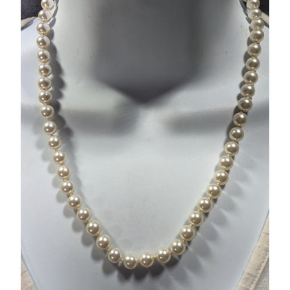 Elegant Classic Faux Pearl Beaded Neckalce