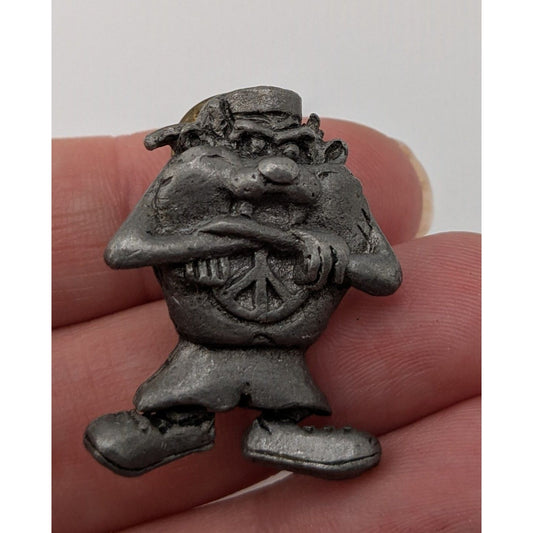 Vintage 1996 Warner Bros. Taz Lapel Pin
