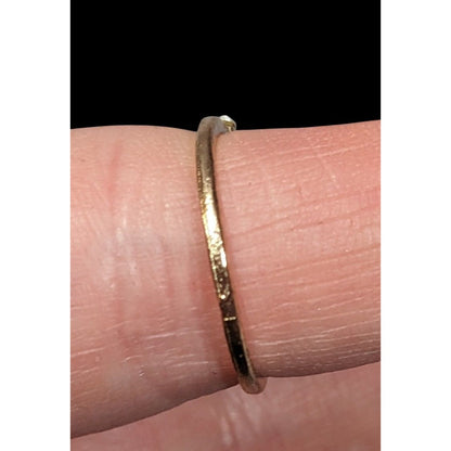 Elegant Glam Gold Tone Clear Gemmed Ring Size 7 1/4