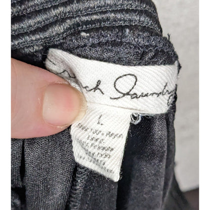 French Laundry Skort Black With White Polka Dots