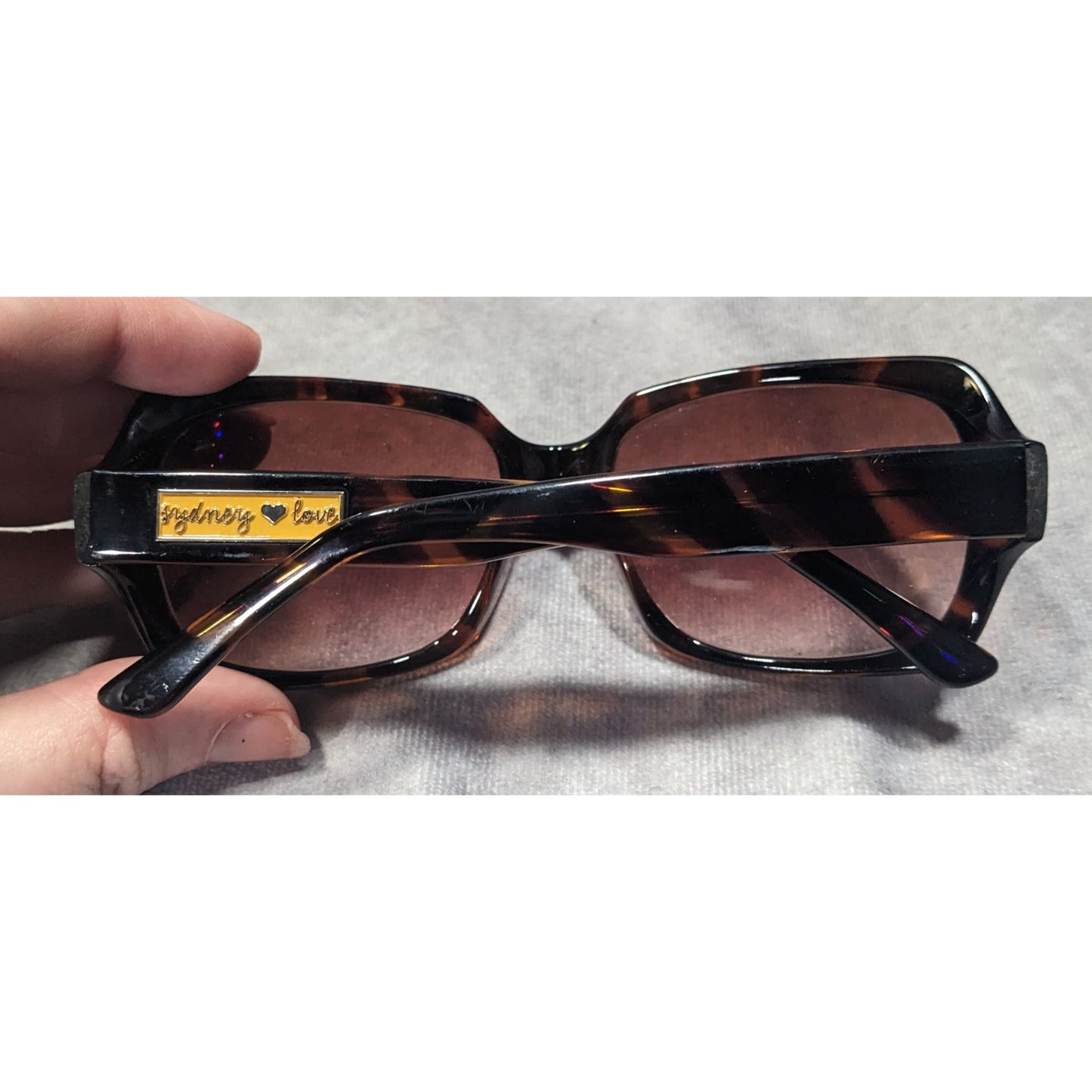 Sydney Love Retro Tortoise Square Sunglasses