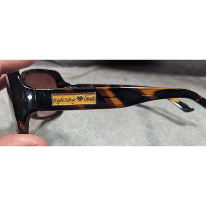 Sydney Love Retro Tortoise Square Sunglasses