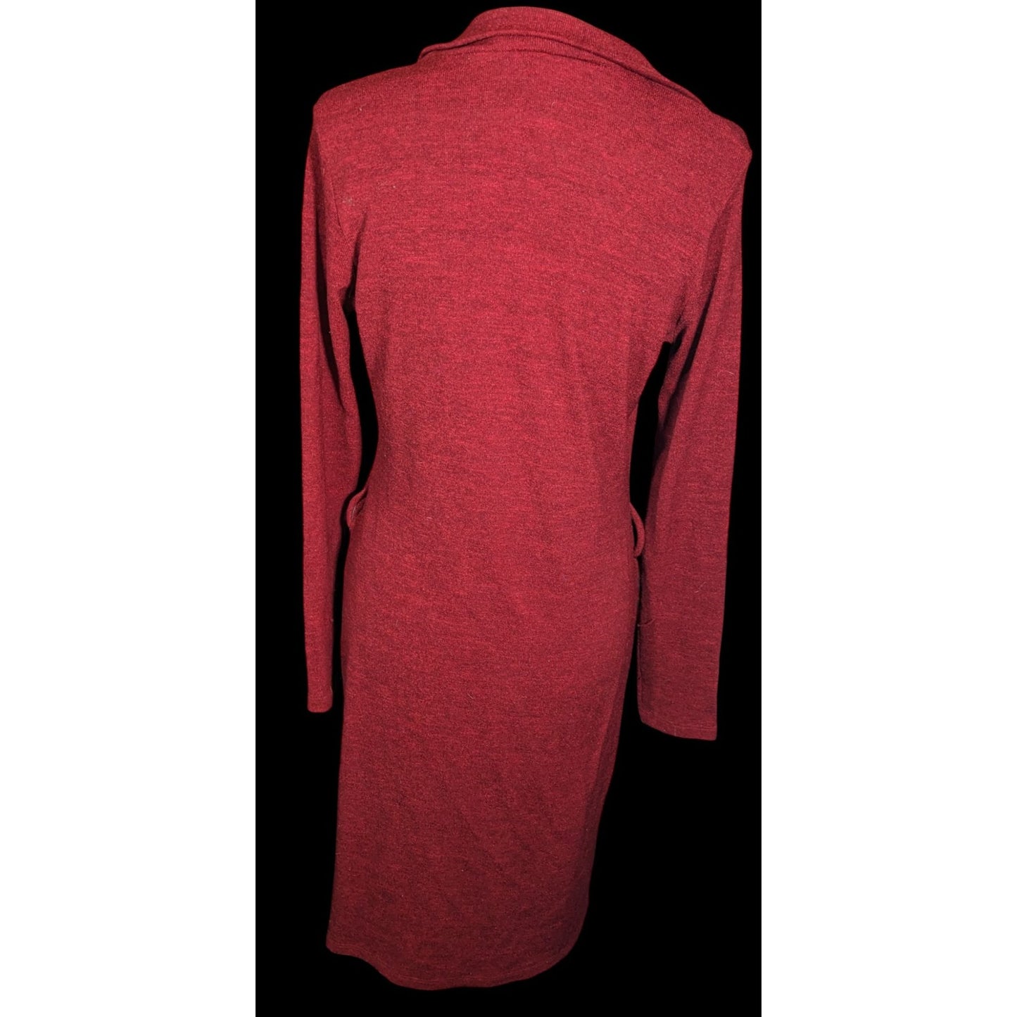Vintage Y2K Forever 21 Red Longline Cardigan