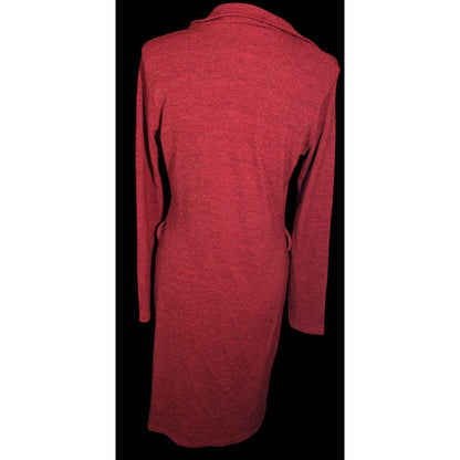 Vintage Y2K Forever 21 Red Longline Cardigan