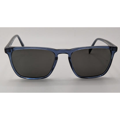 Warby Parker Sutton Sunglasses 53mm Navy Blue Acetate Frame With Black Lenses
