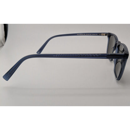 Warby Parker Sutton Sunglasses 53mm Navy Blue Acetate Frame With Black Lenses