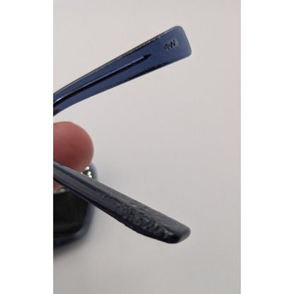 Warby Parker Sutton Sunglasses 53mm Navy Blue Acetate Frame With Black Lenses