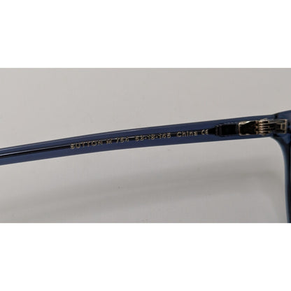 Warby Parker Sutton Sunglasses 53mm Navy Blue Acetate Frame With Black Lenses