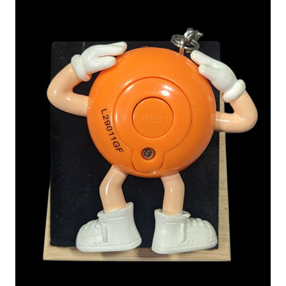Orange M&M 2011 Figural Keychain Flashlight