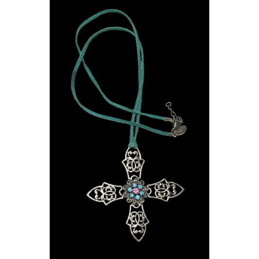 Express Retro Celtic Cross Pendant Necklace